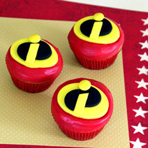 Make Mr. Incredible Fathers Day Cupcakes