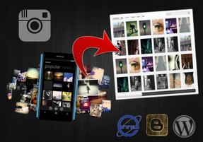 embeding Instagram photos or videos on any website or blog